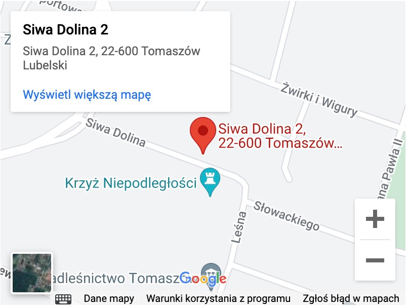 Lokalizacja: Poradnia Psychologiczno-Pedagogiczna w Tomaszowie Lubelskim